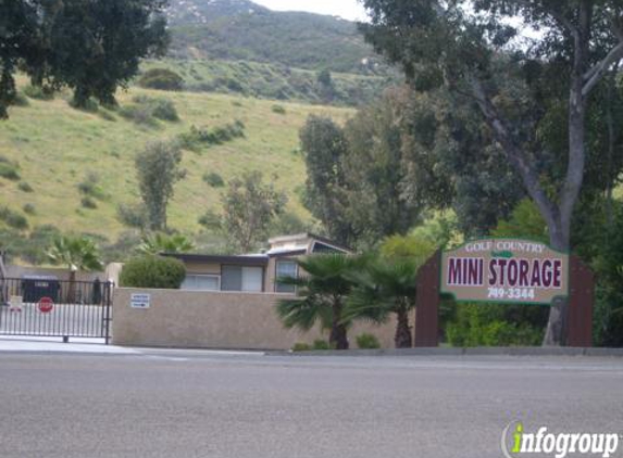 Golf Country Mini Storage - Escondido, CA