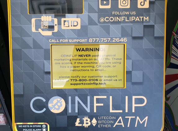 CoinFlip Bitcoin ATM - Eastside Coin Laundry (Madison) - Madison, WI