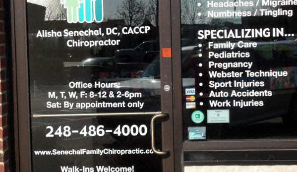 Senechal Family Chiropractic PC - New Hudson, MI