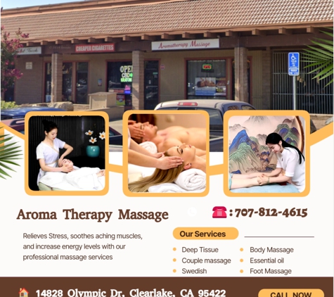 Aroma Therapy Massage - Clearlake, CA