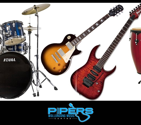 Piper's Wollongong Music Centre - Wollongong, NSW. We offer an expert instrument repair department - from guitars & drums all the way to brass & wind instruments.