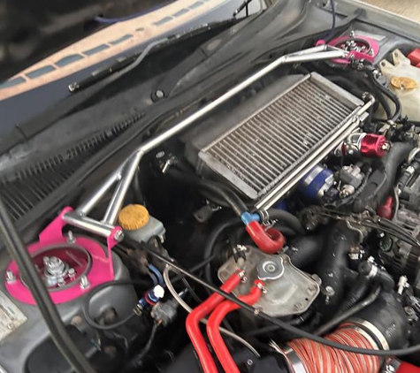 Perth Gearbox Differential & Clutch Centre - Rivervale, WA. My horrible intake pipe