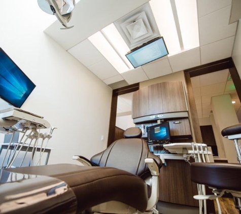 Corson Dentistry - Parker, CO. Stylish interiors in the operatory at Corson Dentistry