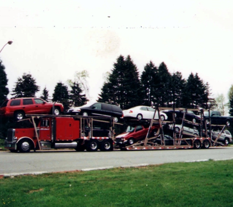 Shaw Auto Carriers - Melbourne, FL. Hard to believe this was taken in 2001
