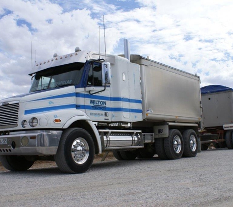 Milton Transport - Nuriootpa, SA. Quarry Products Transporting