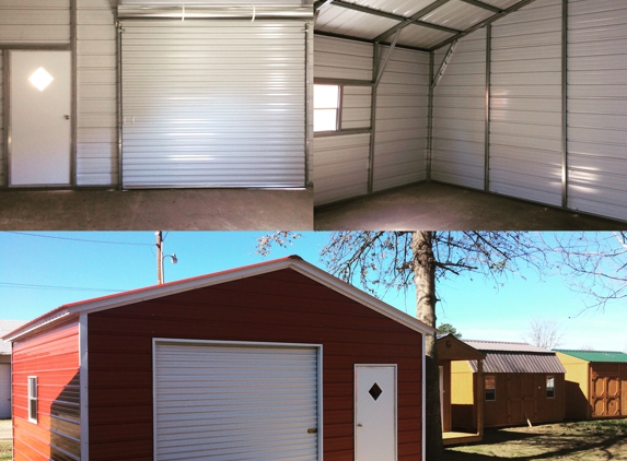 Max Buildings - De Kalb, TX. 20x21x9 Garage