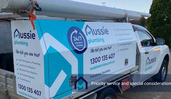Aussie Plumbing Services - Sydney. Priority service and special consideration
