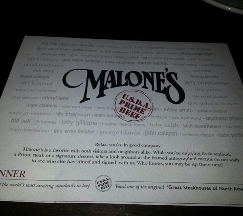 Malone's Banquets - Lexington, KY