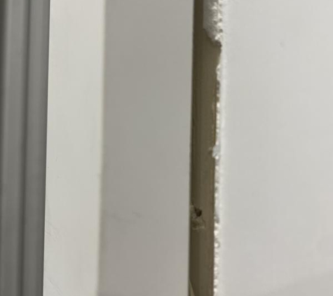 Fallon Solutions. Huge gaps around door frame