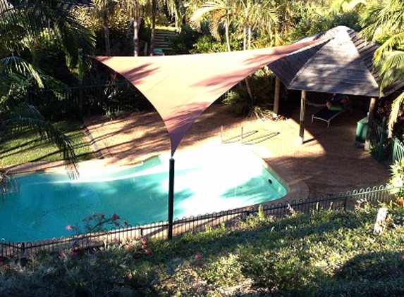 Jon Wilson Canvas & Shade - Coffs Harbour, NSW. Pool Shade Sail
