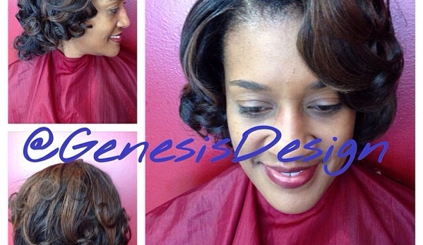 Genesis Hair Design - Smyrna, GA. Top crown color done just right!
