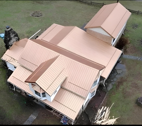 Discount Roofing Company - San Antonio, TX. Copper Standing Seam Metal Roof