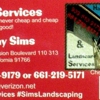 Sims Services gallery
