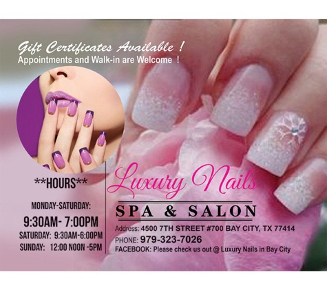 Luxury Nails - Bay City, TX