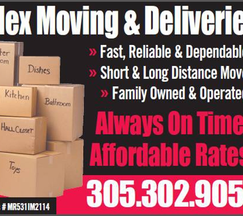 Mudanzas Alex - Miami, FL. ALEX MOVING & DELIVERY INC.