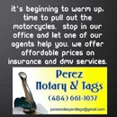 Perez Notary & Tags - Messenger Service