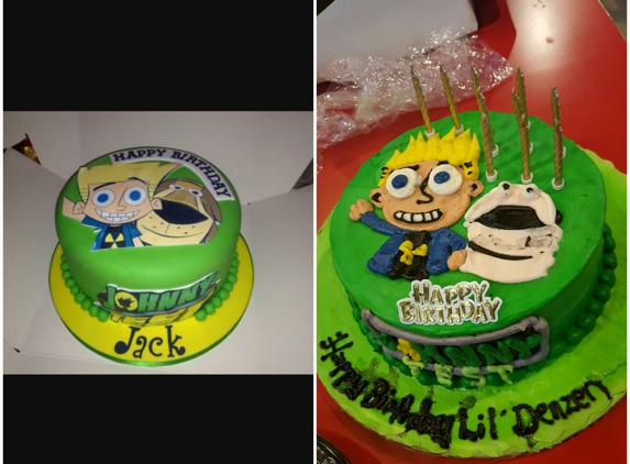 Cooper St Bakery - Arlington, TX. Cake I ordered on the right & cake they made on left! Very disappointed!!!