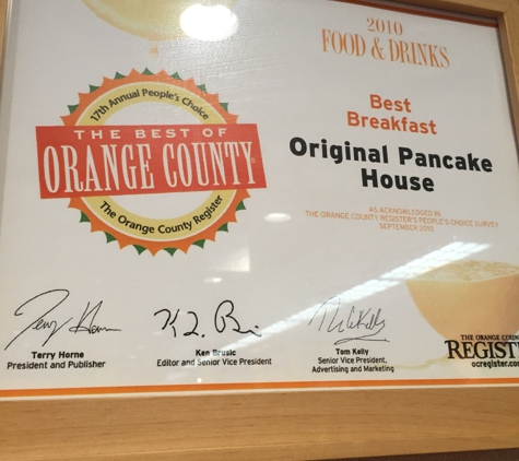 The Original Pancake House - Aliso Viejo, CA