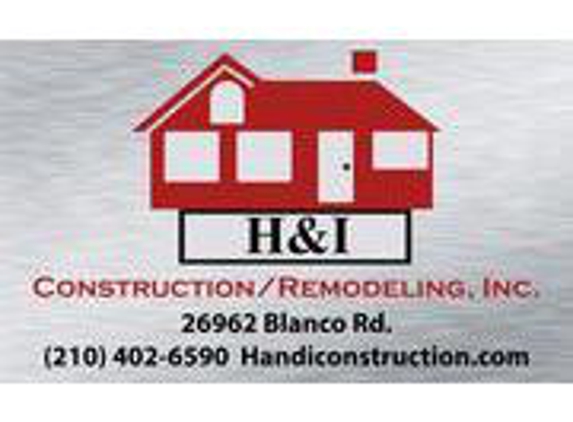 H&I Construction & Remodeling Inc. - San Antonio, TX