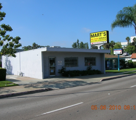Mart's Appliance Service Inc. - Escondido, CA