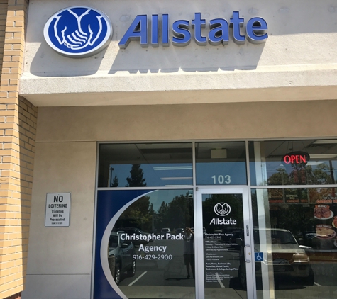 Allstate Insurance: Christopher Pack - Elk Grove, CA