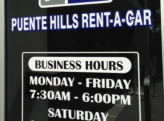 Puente Hills Rent A Car - City Of Industry, CA