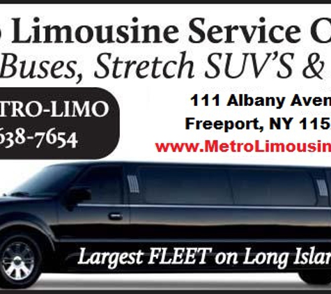 Metro Limousine Service - Freeport, NY. Limo Service transportation in Long Island NY