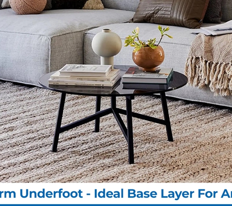 Choices Flooring by Brights - Bathurst, NSW. Soft, Warm Underfoot - Ideal Base Layer For Any Room