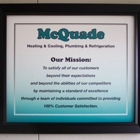 McQuade Heating & Cooling Plumbing & Refrigeration
