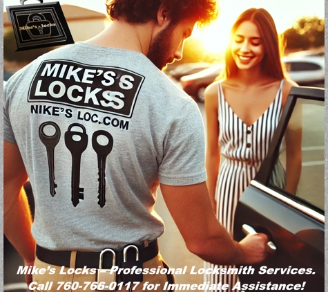 Mikes Locks - Hesperia, CA. Whether you’ve lost your keys, need a lock replacement, or require emergency lockout services, our expert team is just a call away!