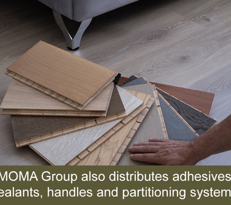 MOMA - Materials Of Modern Architecture - Box Hill North, VIC. MOMA Group also distributes adhesives, sealants, handles and partitioning systems.