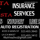 ALTA VISTA SERVICES