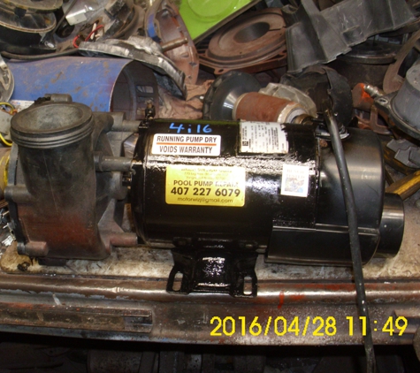 pool pump motor repair guy - Longwood, FL