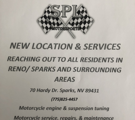 SPL RENO LLC - Sparks, NV