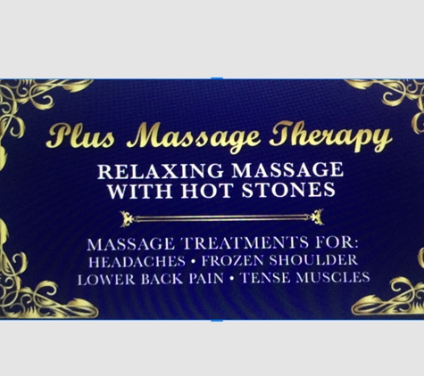 Plus Massage Therapy - Springfield, MO. Traditional Oriental Massage Therapy.