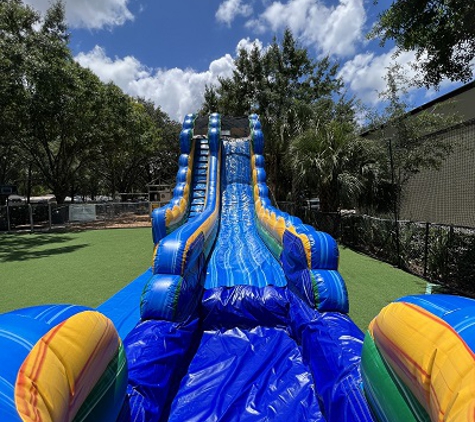 Bounce Genie- Bounce House & Water Slide Rental Service - Tampa, FL. Water Slide with Pool Rental