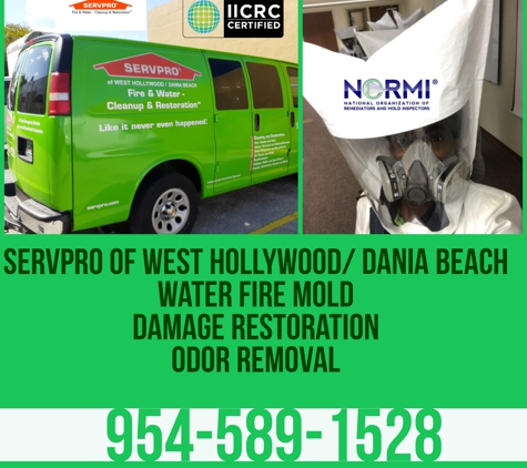 Servpro Of West Hollywood Dania Beach - Fort Lauderdale, FL
