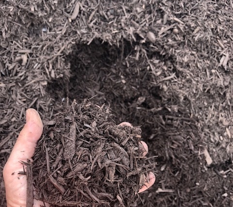 Rainwater Topsoil and Recycled Concrete - Lorton, VA. DYED BROWN MULCH $24/YARD