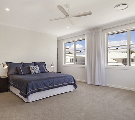 Bradnam's Windows & Doors - Mount St John, QLD. Aluminium Double Hung Window