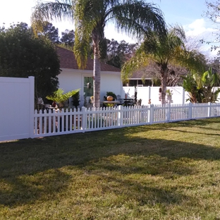 Affordable Fence Center - Orange Park, FL. install white vinyl open picket