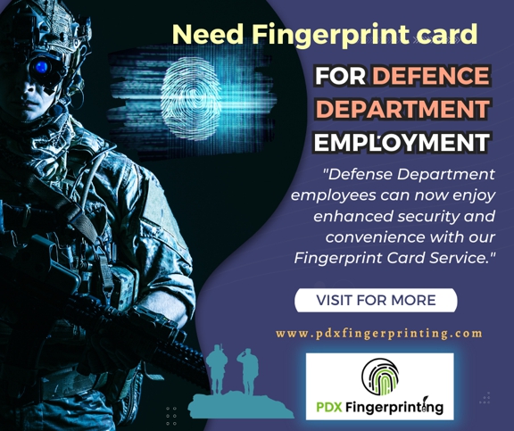 PDX Fingerprinting - Beaverton, OR