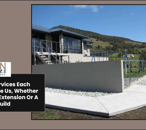 Bryden Homes Pty Ltd - New Town, TAS. Personal Services Each Time You Use Us, Whether For A Small Extension Or A Large New Build