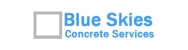 Blue Skies Concrete Services Logo
