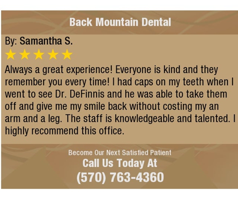 Back Mountain Dental - Shavertown, PA