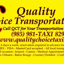 Quality Choice Transportation, LLC - Airport Transportation