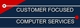 Customer Focused Computer Services Logo
