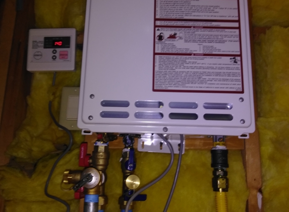 Boerne Plumbing - Boerne, TX. New Tankless Water Heater Install - Boerne, TX. 78006