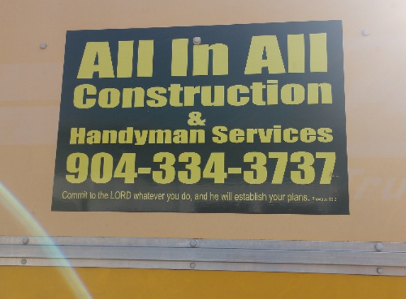 All in all Handyman and Construction Services - Middleburg, FL