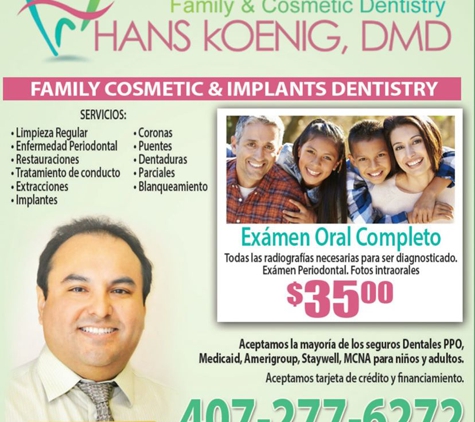 Hans Koenig DMD PA - Orlando, FL