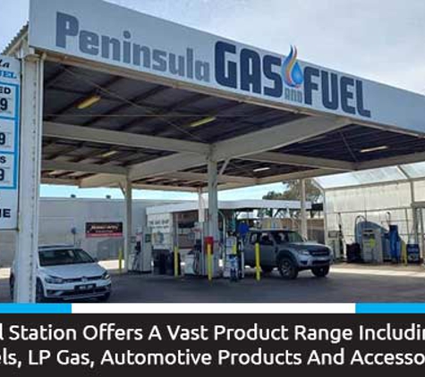 Peninsula Gas & Fuel - Capel Sound, VIC. Our Petrol Station Offers A Vast Product Range Including Trusted Fuels, LP Gas, Automotive Products & Accessories
